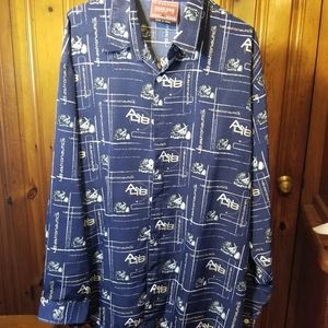 Vintage XL Astronautics dress shirt